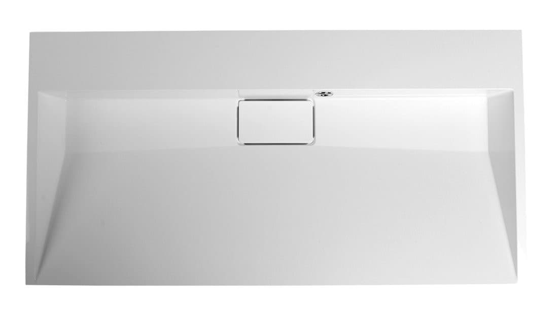 AMUR umywalka kompozytowa 90x46cm z pokrywą odpływu