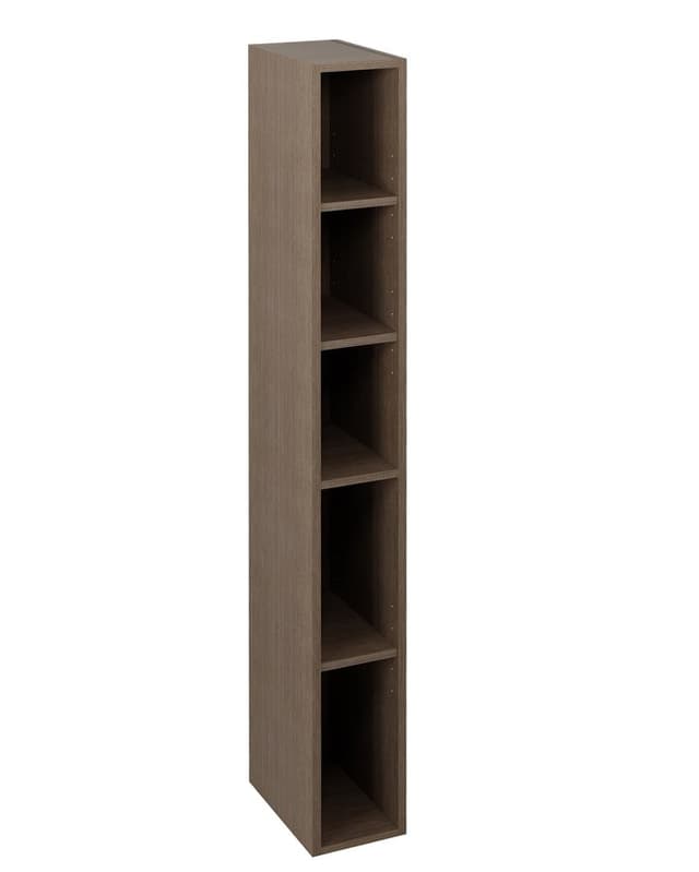 ESPACE wysoki słupek otwarty z półkami, sosna rustyk 20x172x32cm