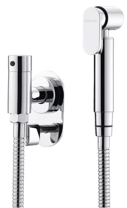 Zawór bidetowy podtynkowy z regulatorem temperatury, chrom