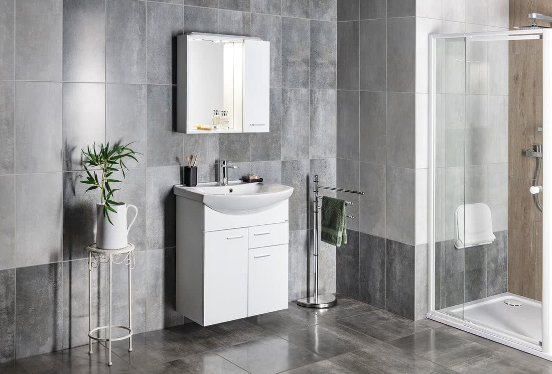 ZOJA szafka umywalkowa 61,5x74x32cm, 2 drzwi, 1 szuflada