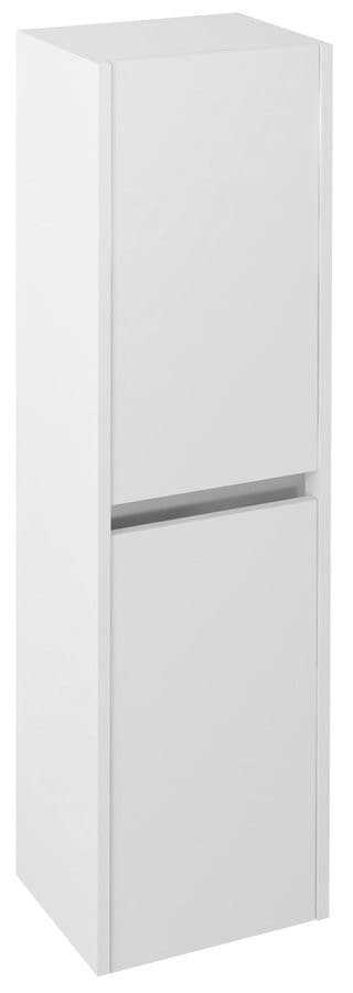 NIRONA wysoka szafka 35x140, 2 drzwiczki, biały