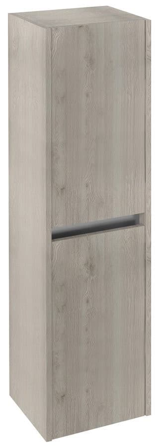 NIRONA szafka wysoka 35x140x30 cm, 2 drzwiczki, dąb Mocca