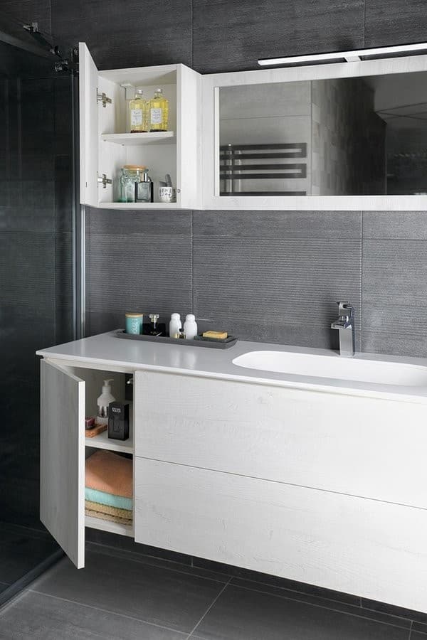 TREOS szafka wisząca dolna 35x53 cm, uniwersalna dąb Collingwood