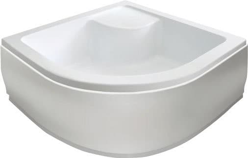 AQUALINE brodzik prysznicowy akrylowy półokrągły 80x80 cm