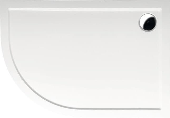 RENA R brodzik kompozytowy półokrągły 120x90cm (R550)