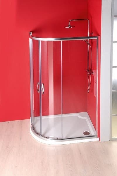 RIVA brodzik prysznicowy kompozytowy półokrągły 120x90 cm prawy