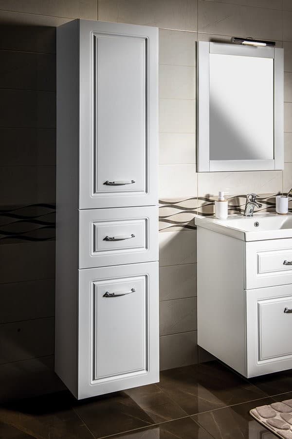 FAVOLO wysoka szafka z koszem na bieliznę 40x184cm