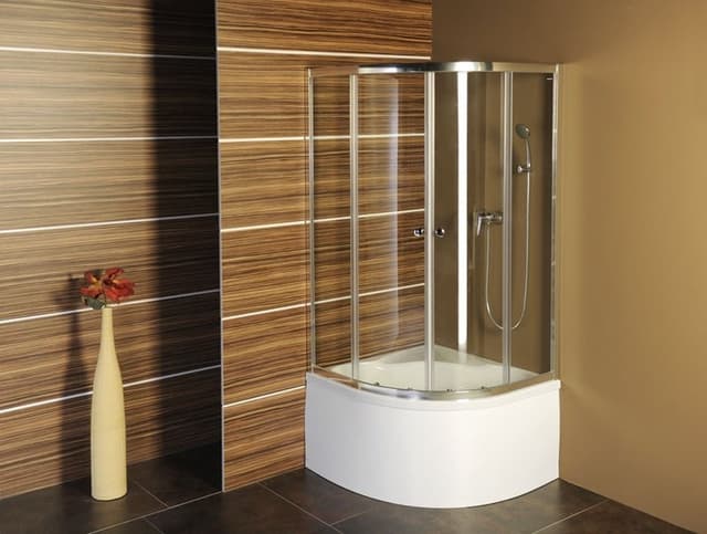 SELMA brodzik prysznicowy półokrągły 90x90 cm (R55)