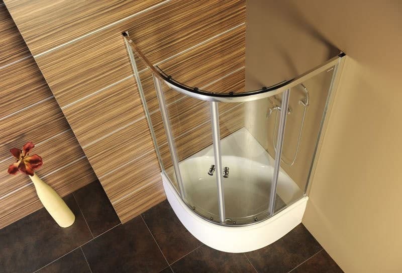 SELMA brodzik prysznicowy półokrągły 90x90 cm (R55)