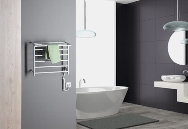 ELZOR elektryczna suszarka na ręczniki, 500x470 mm, 60 W