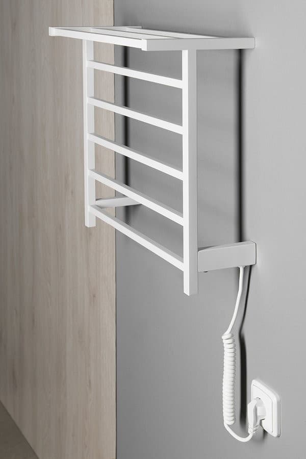 ELZOR elektryczna suszarka na ręczniki, 500x470 mm, 60 W