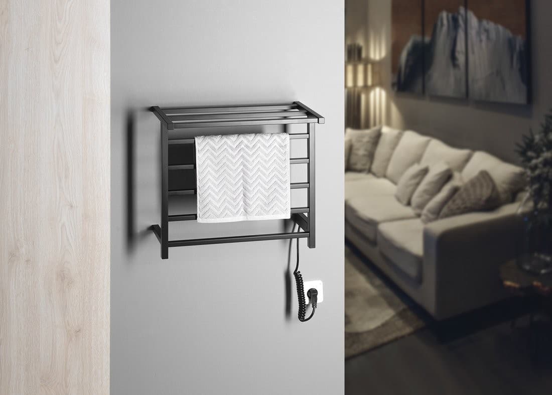 ELZOR elektryczna suszarka na ręczniki 500x470 mm, 60 W