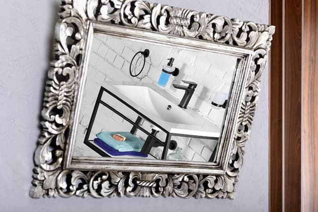 MARIA umywalka kompozytowa 75x46cm bez otworu biała