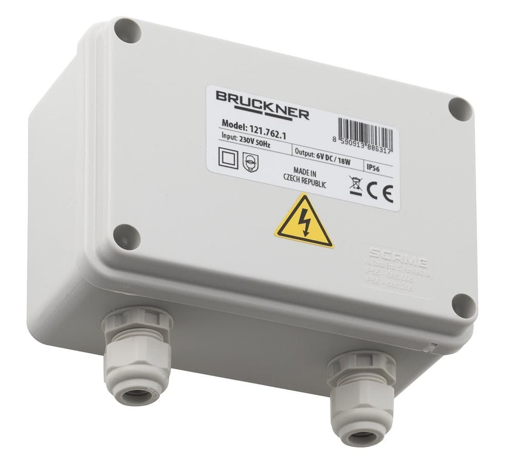 Zasilacz sieciowy 230V /6V DC do systemów spłukujących