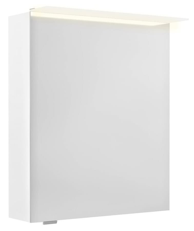 LINEX szafka z lustrem z LED, 60x70x15cm, uniwersalna