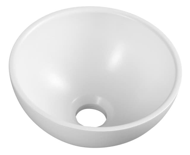 MINOR umywalka kompozytowa nablatowa okrągła 26cm