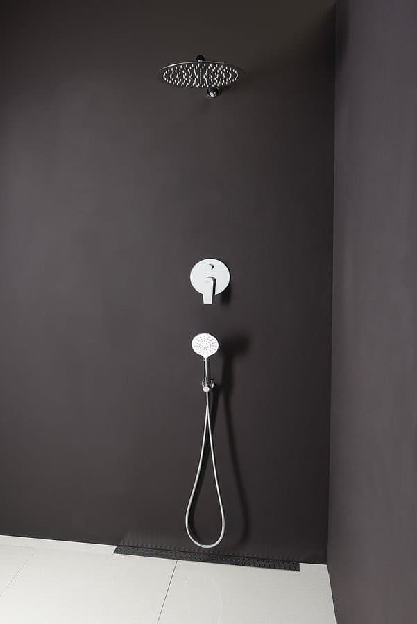 TREVIA zestaw prysznicowy z baterią podtynkową, chromowany