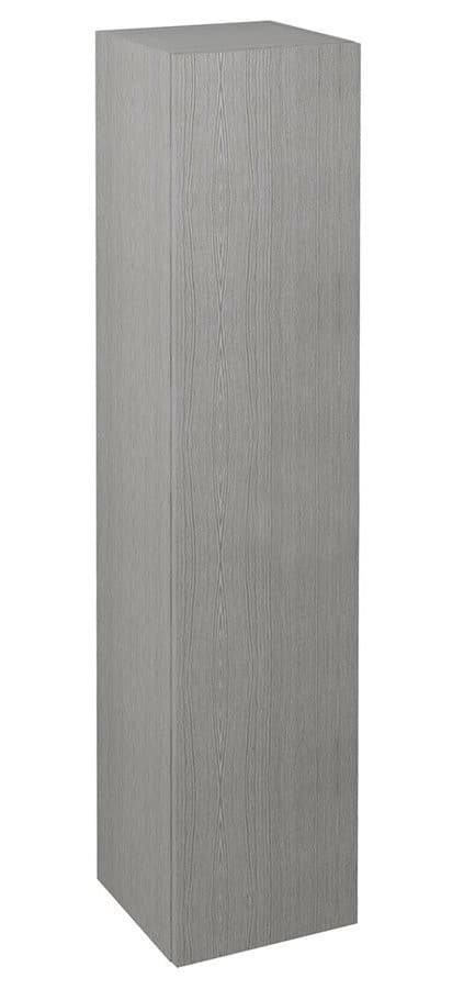 ESPACE słupek wysoki 35x172x32cm, 1 drzwiczki lewy/prawy, dąb srebrny