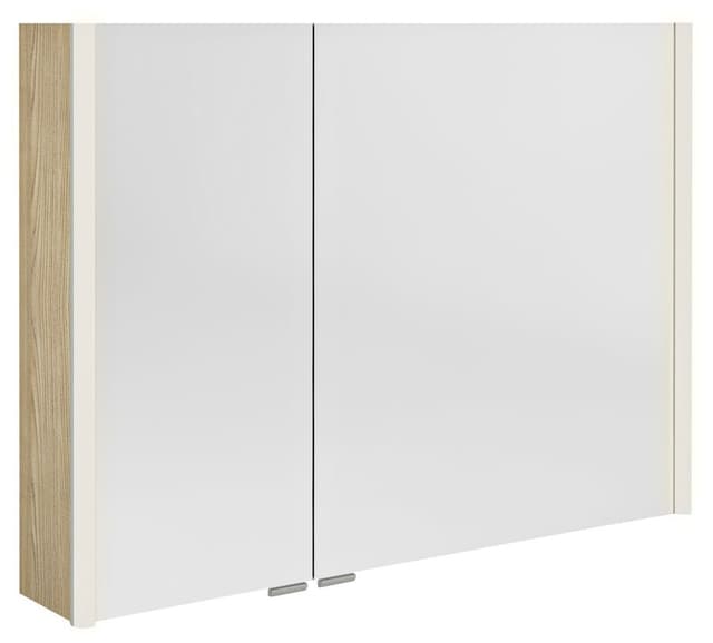 ALIX szafka z lustrem LED 96x70, wiąz Bardini