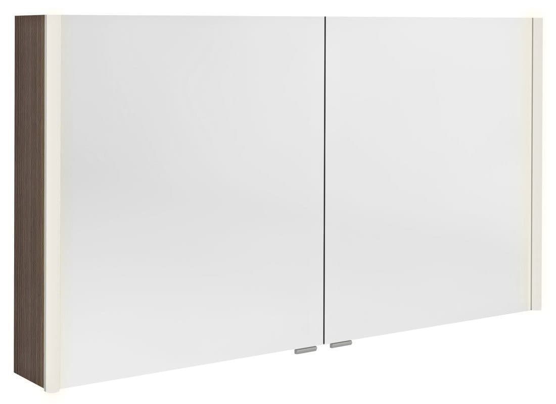 ALIX szafka z lustrem, oświetleniem LED, 2 drzwiczki