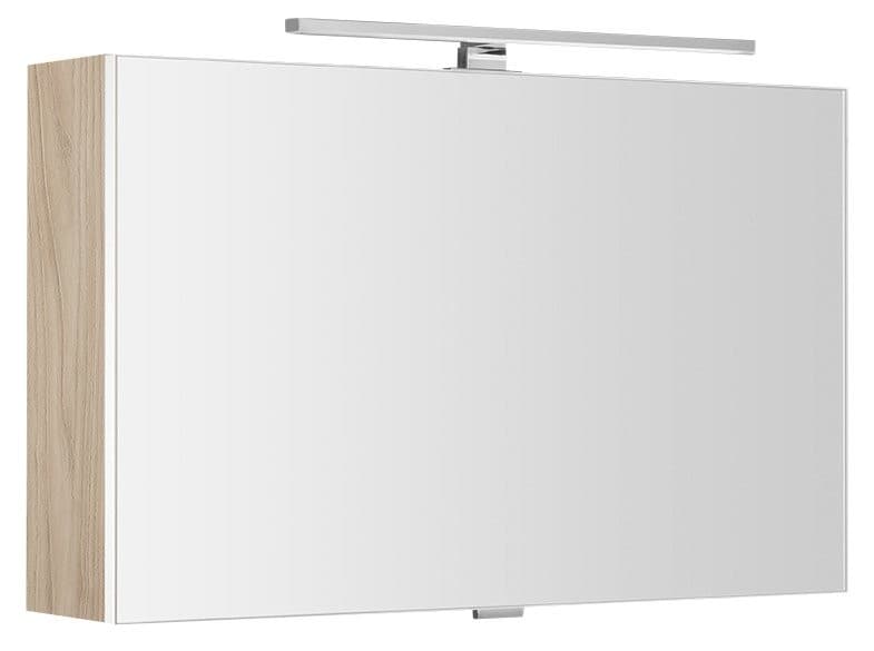 CLOE szafka z lustrem LED 80x50x18cm wiąz Bardini