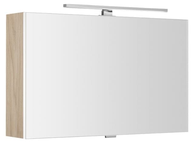 CLOE szafka z lustrem LED 80x50x18cm wiąz Bardini