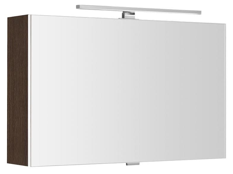 CLOE szafka z lustrem LED, 80x50x18cm, sosna rustykalna