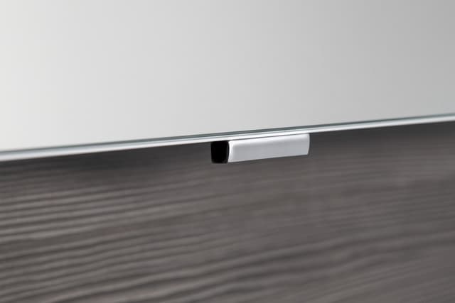 CLOE szafka z lustrem LED, 80x50x18cm, sosna rustykalna