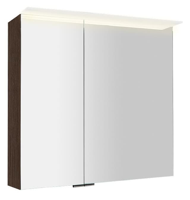 LINEX szafka z lustrem LED 80x70 cm sosna rustykalna