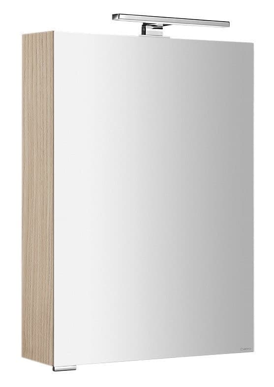 MIRRÓ szafka z lustrem LED 50x70, uniwersalne otwieranie