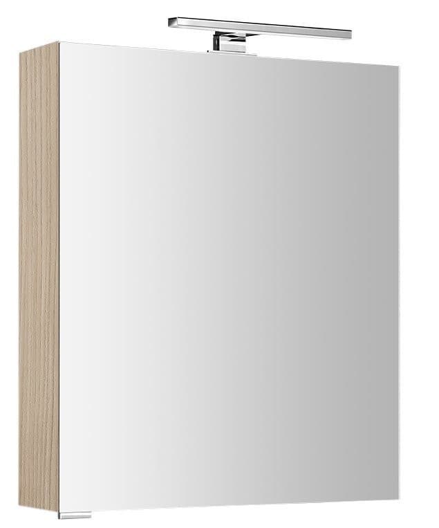 MIRRÓ szafka z lustrem LED 60x70x16cm lewa/prawa