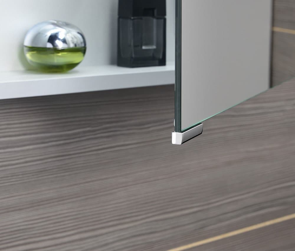 MIRRÓ szafka z lustrem LED 60x70x16cm lewa/prawa