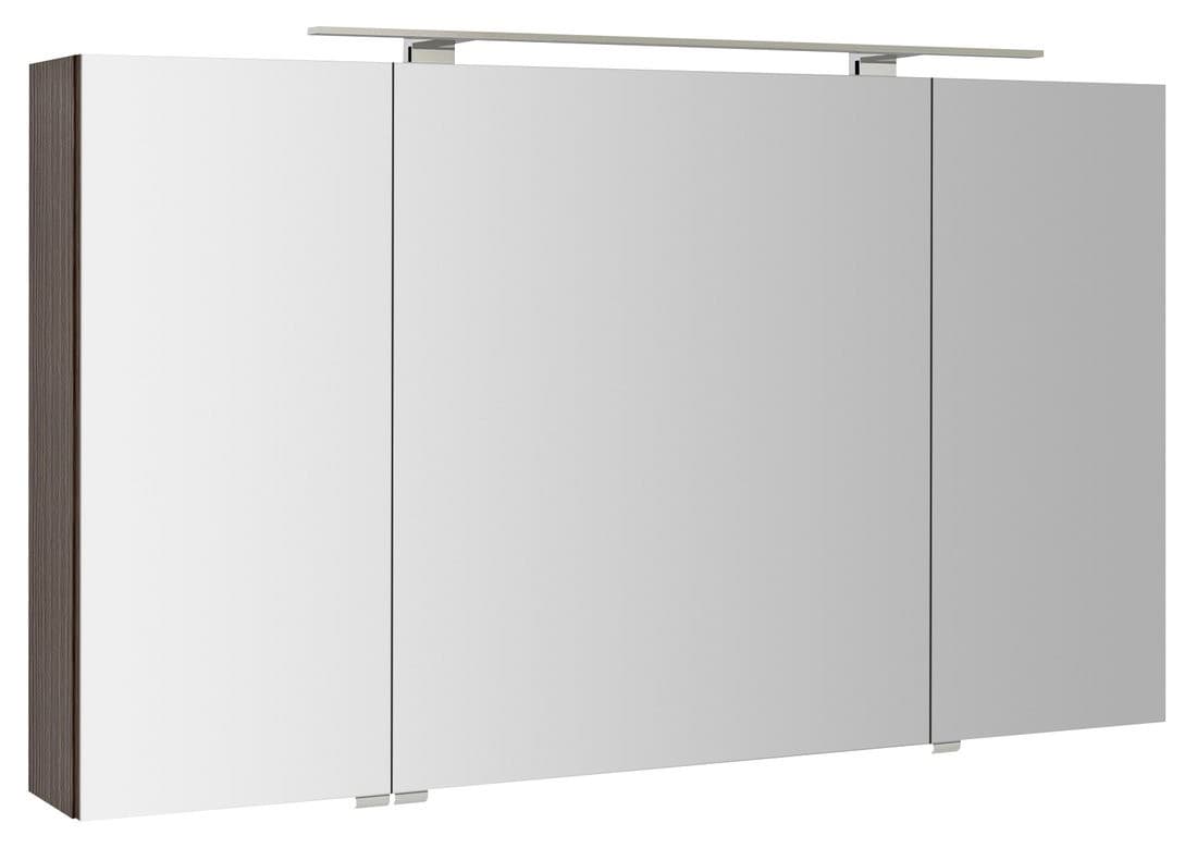RIWA szafka lustrzana z LED, 3-drzwiowa, 121x70cm