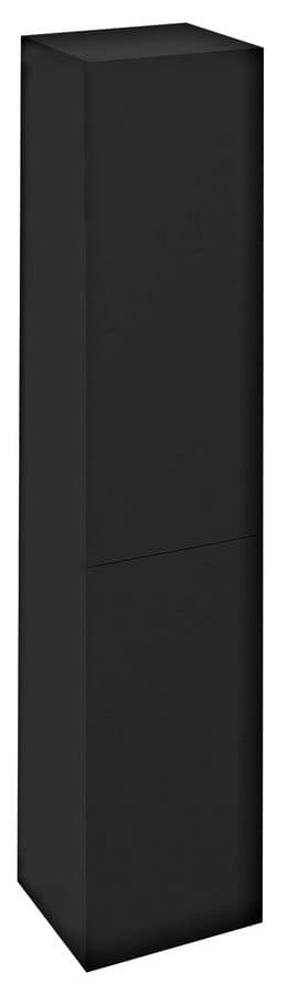 ESPACE wysoki słupek 35x172x32 cm, 2 drzwi, czarny mat