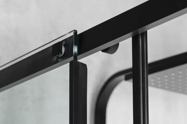 ALTIS LINE BLACK prostokątna kabina prysznicowa 1200x1000 mm
