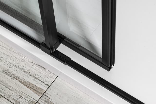 ALTIS LINE BLACK prostokątna kabina prysznicowa 130x90 cm