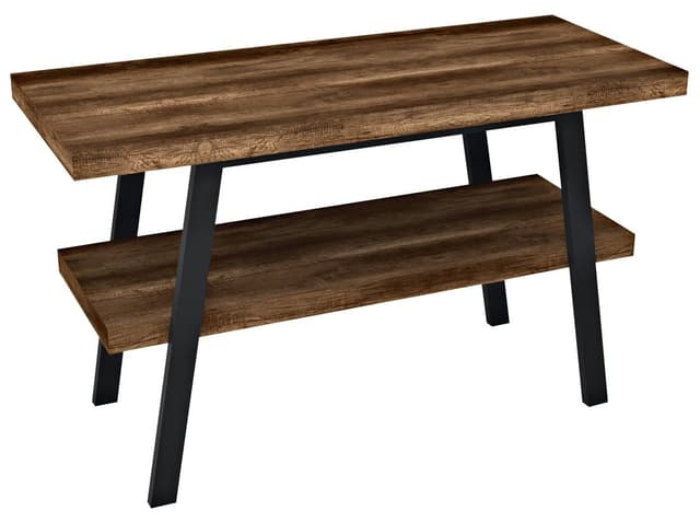 TWIGA konsola pod umywalkę 130x72x50 cm czarny mat/ciemny dąb
