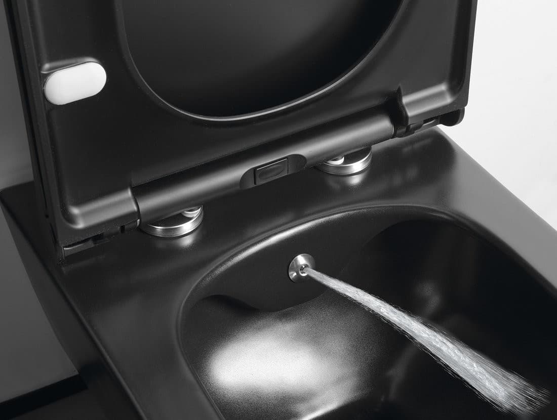 AVVA CLEANWASH WC wiszące z funkcją bidetu Rimless 35,5x53cm
