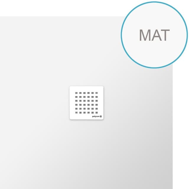 FLEXIA brodzik kompozytowy 90x90 cm z możliwością docinania