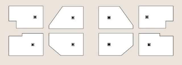FLEXIA brodzik kompozytowy 100x100 cm z możliwością docinania
