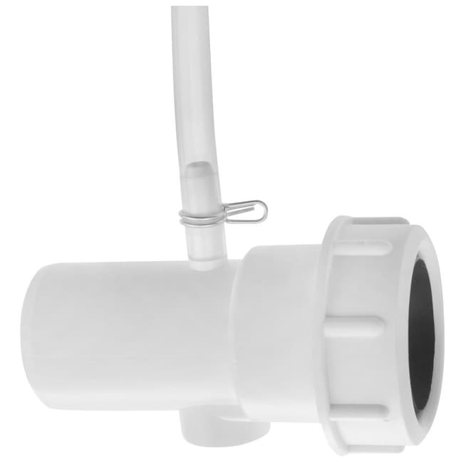 FOLLOW ME gniazdo prysznicowe z odpływem, okrągłe czarne