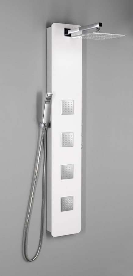 SPIRIT SQUARE panel prysznicowy z baterią termostatyczną 250x1550mm