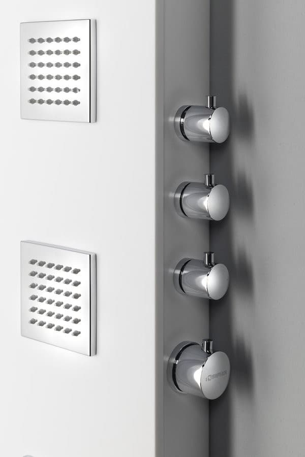 SPIRIT SQUARE panel prysznicowy z baterią termostatyczną 250x1550mm