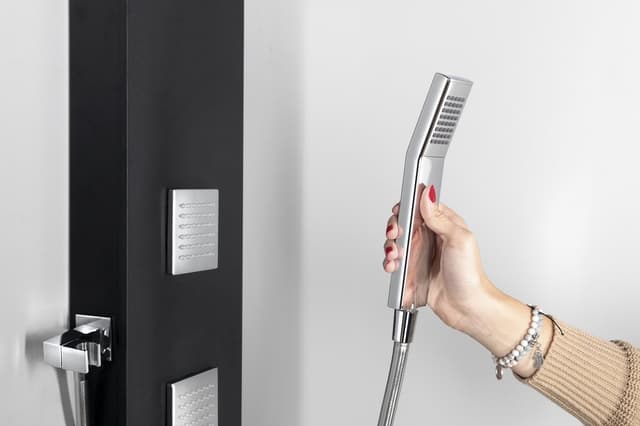 SPIRIT SQUARE panel prysznicowy 250x1550mm z baterią termostatyczną