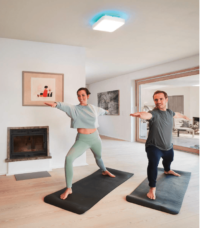 ORBIS BACKLIGHT lampa sufitowa WIFI RGB 350x350mm