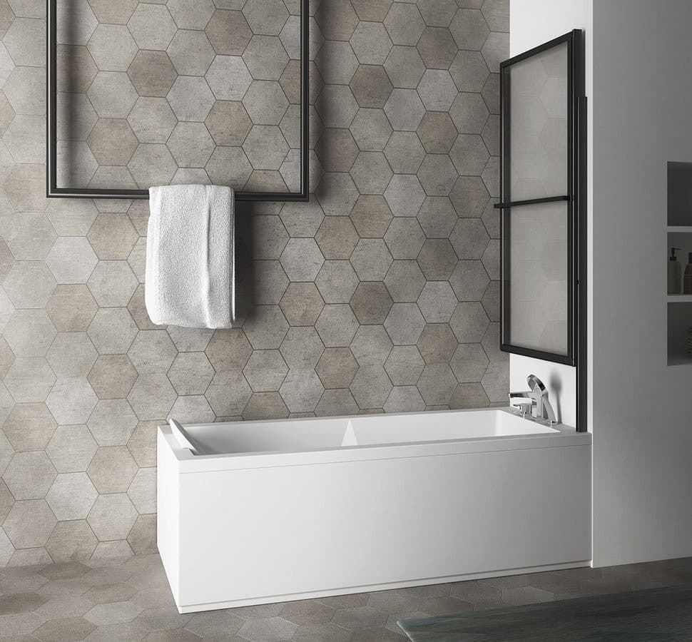 KAGERA pneumatyczny parawan nawannowy 710mm, czarny mat