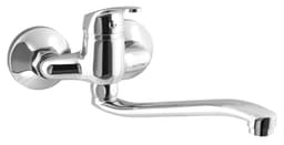 AQUALINE 35 bateria ścienna skok 100mm, płaski uchwyt, chrom