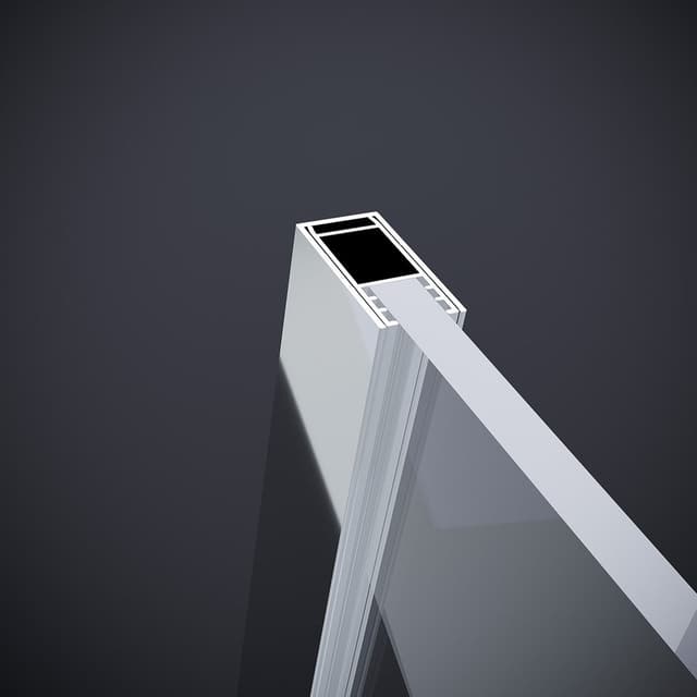 ROLLS LINE kabina prysznicowa 120x90 cm, uniwersalna