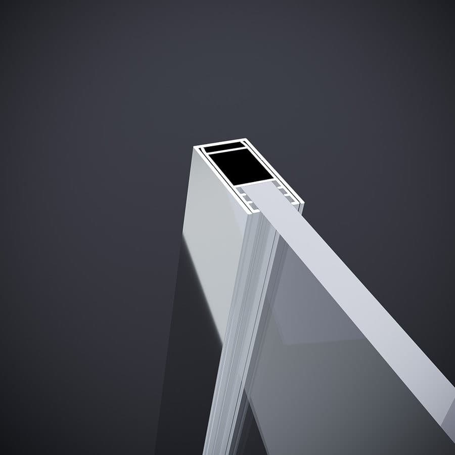 ROLLS LINE kabina prysznicowa 1500x900 mm, Antidrop