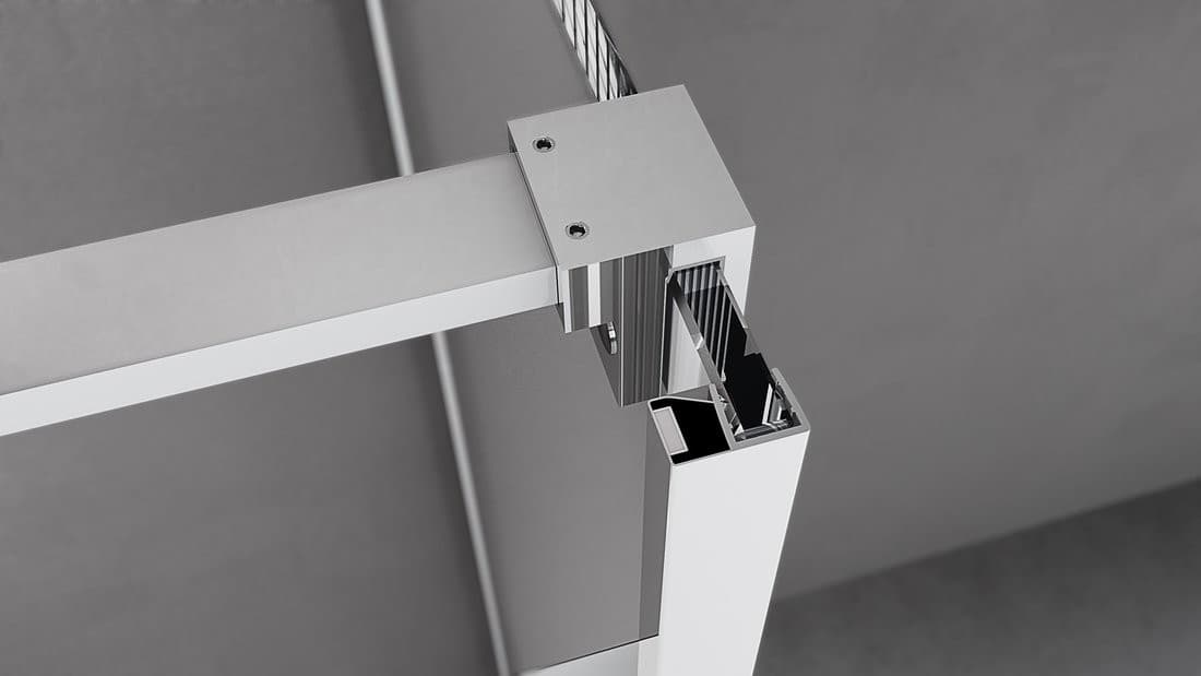 ROLLS LINE kabina prysznicowa 1600x900 mm L/R szkło czyste